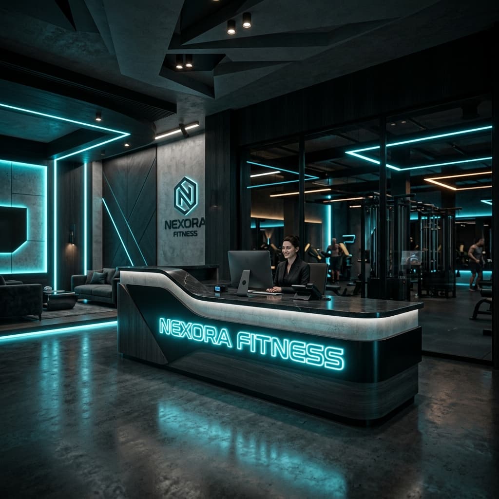 Nexora Fitness Reception
